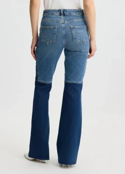 Liu Jo Jean évasé à taille haute|Femme Jeans Patte D'Eph