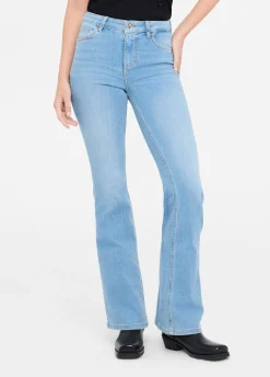 Liu Jo Jean évasé à taille haute|Femme Jeans Patte D'Eph