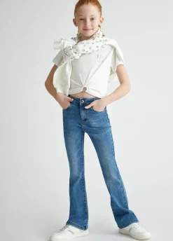 Liu Jo Jean évasé à taille haute|Enfant Pantalons & Jupes