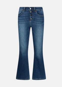 Liu Jo Jean évasé avec boutons bijoux|Femme Jeans Skinny