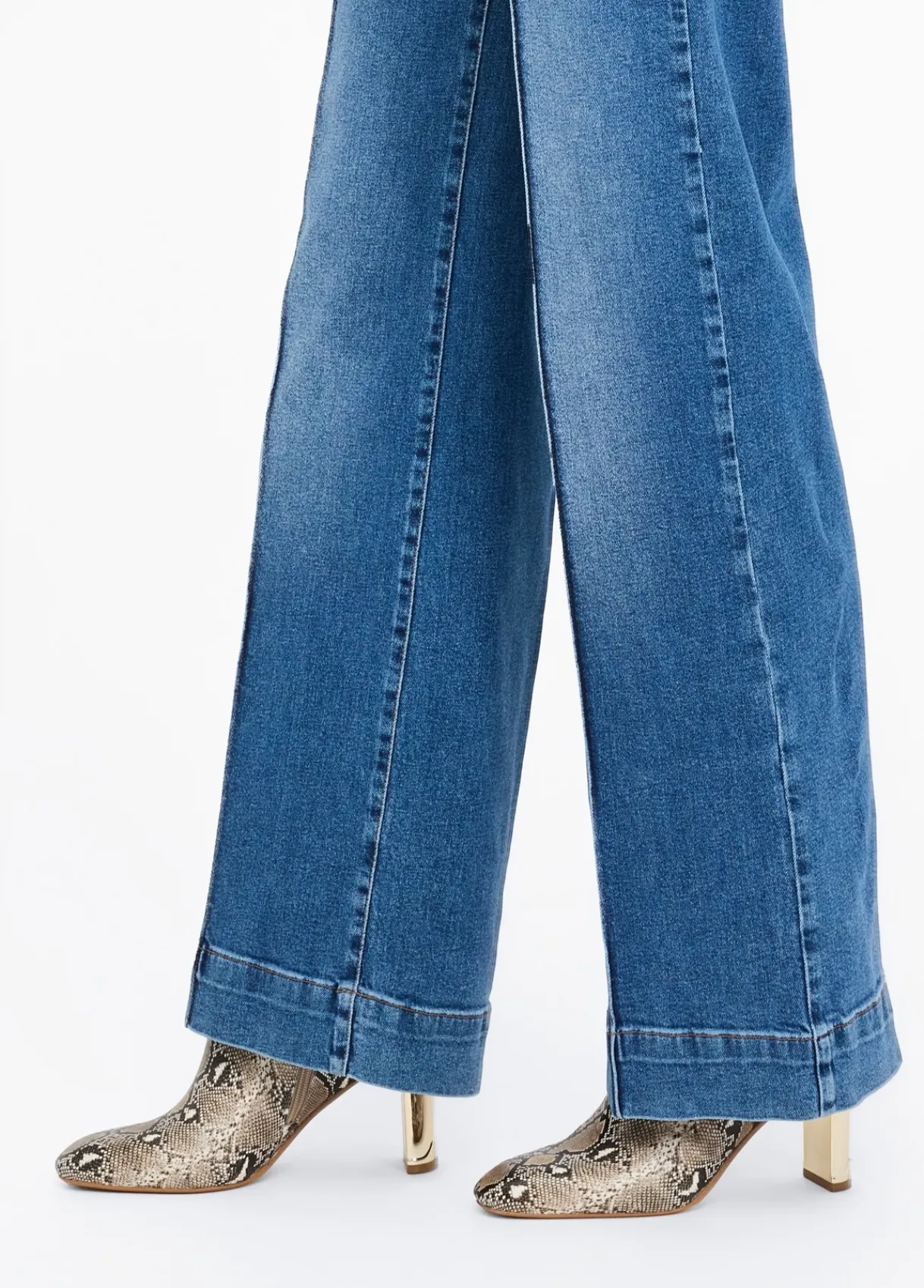 Liu Jo Jean évasé avec breloque bijou|Femme Jeans Patte D'Eph