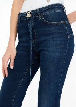 Liu Jo Jean évasé avec ceinture|Femme Jeans Bootcut