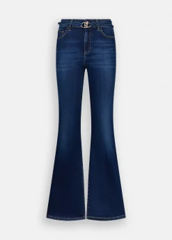 Liu Jo Jean évasé avec ceinture|Femme Jeans Bootcut