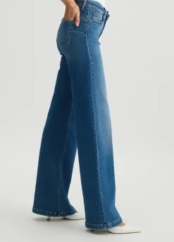 Liu Jo Jean évasé avec ceinture|Femme Jeans Patte D'Eph