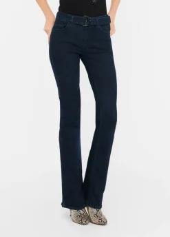 Liu Jo Jean évasé avec ceinture|Femme Jeans Bootcut