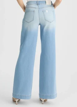 Liu Jo Jean évasé avec clous|Femme Jeans Patte D'Eph