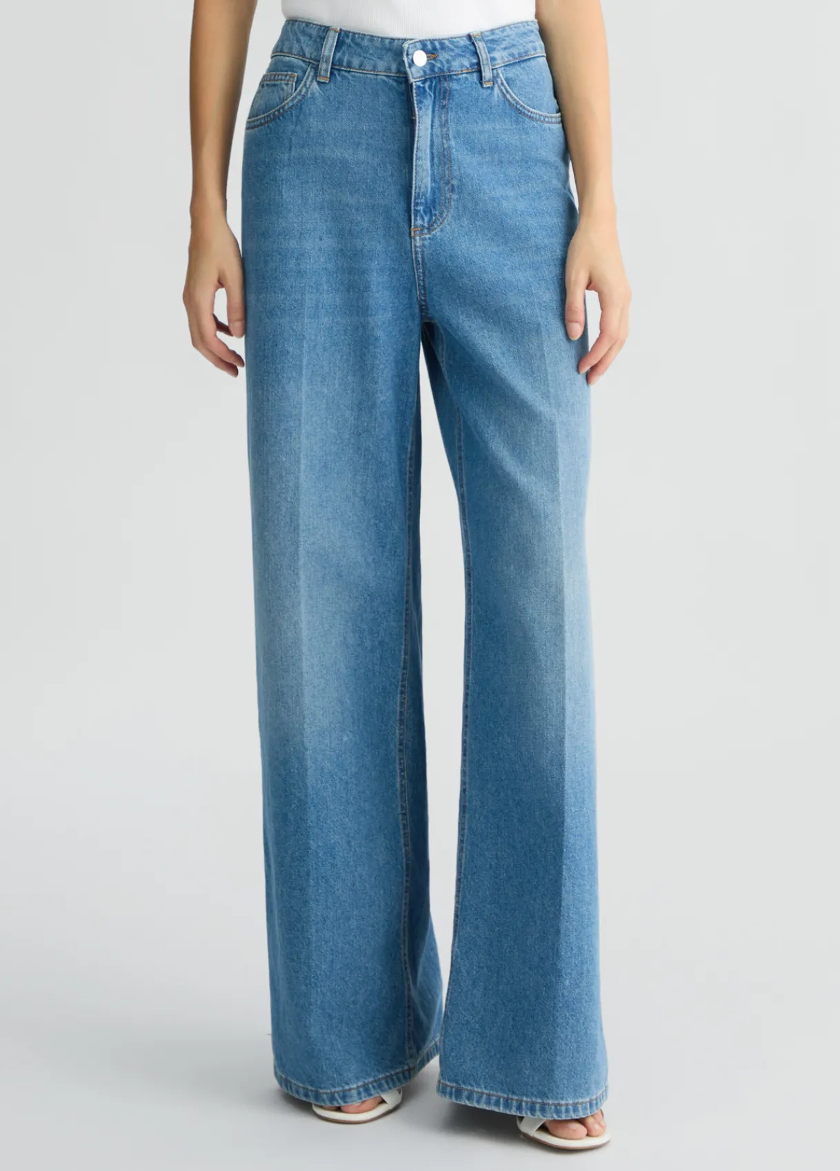 Liu Jo Jean évasé avec poches en crochet|Femme Jeans Patte D'Eph