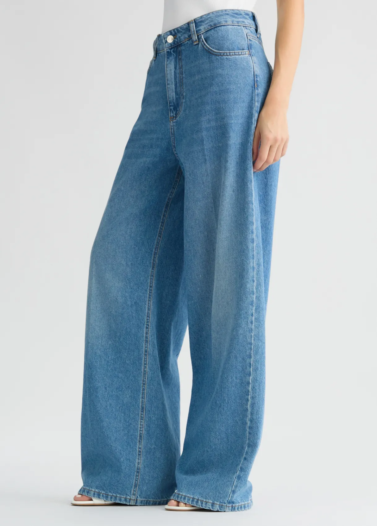 Liu Jo Jean évasé avec poches en crochet|Femme Jeans Patte D'Eph