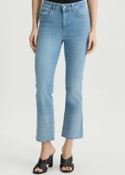 Liu Jo Jean évasé avec strass|Femme Jeans Skinny