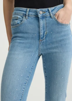 Liu Jo Jean évasé avec strass|Femme Jeans Skinny