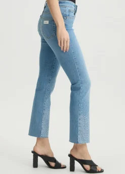 Liu Jo Jean évasé avec strass|Femme Jeans Skinny