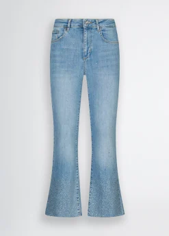 Liu Jo Jean évasé avec strass|Femme Jeans Skinny