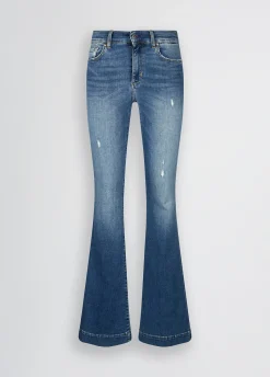 Liu Jo Jean évasé avec strass|Femme Jeans Droit
