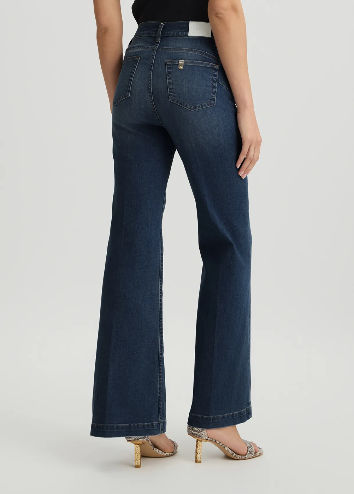 Liu Jo Jean évasé bottom up|Femme Jeans Patte D'Eph