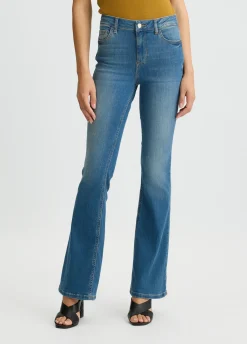 Liu Jo Jean évasé bottom up|Femme Jeans Patte D'Eph