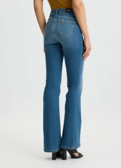 Liu Jo Jean évasé bottom up|Femme Jeans Patte D'Eph