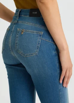 Liu Jo Jean évasé bottom up|Femme Jeans Patte D'Eph
