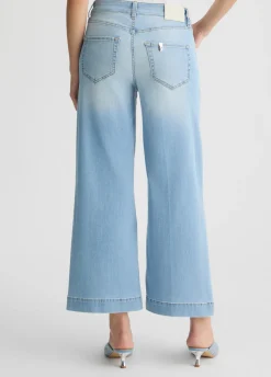 Liu Jo Jean évasé court|Femme Jeans Patte D'Eph