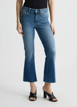Liu Jo Jean évasé court|Femme Jeans Slim