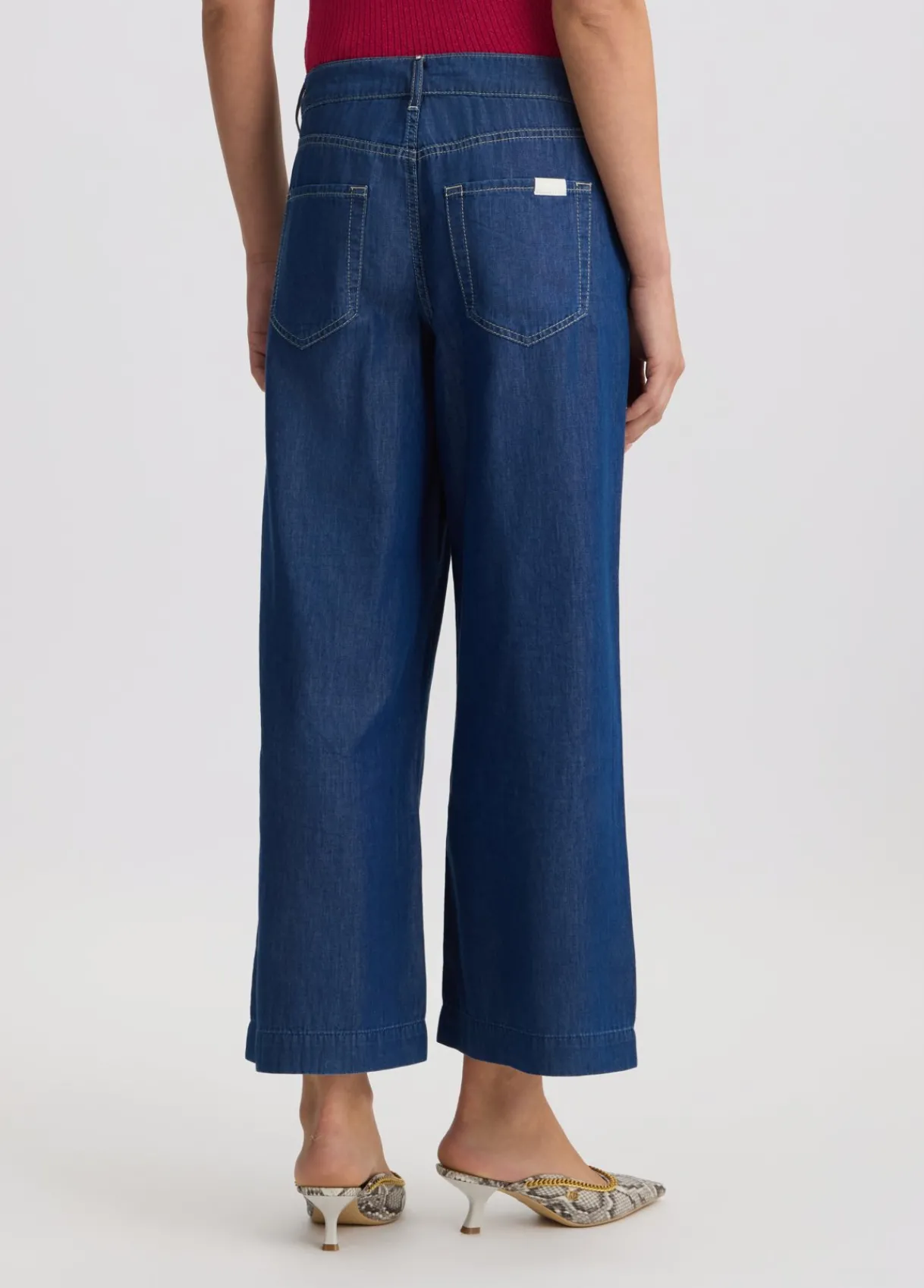 Liu Jo Jean évasé court|Femme Jeans Patte D'Eph