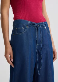 Liu Jo Jean évasé court|Femme Jeans Patte D'Eph