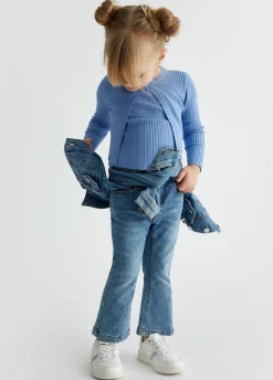 Liu Jo Jean évasé en coton|Enfant Pantalons & Jupes