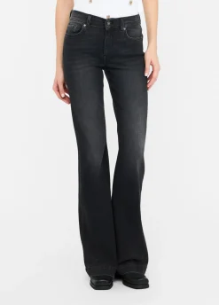 Liu Jo Jean évasé Better|Femme Jeans Bootcut|Jeans Patte D'Eph