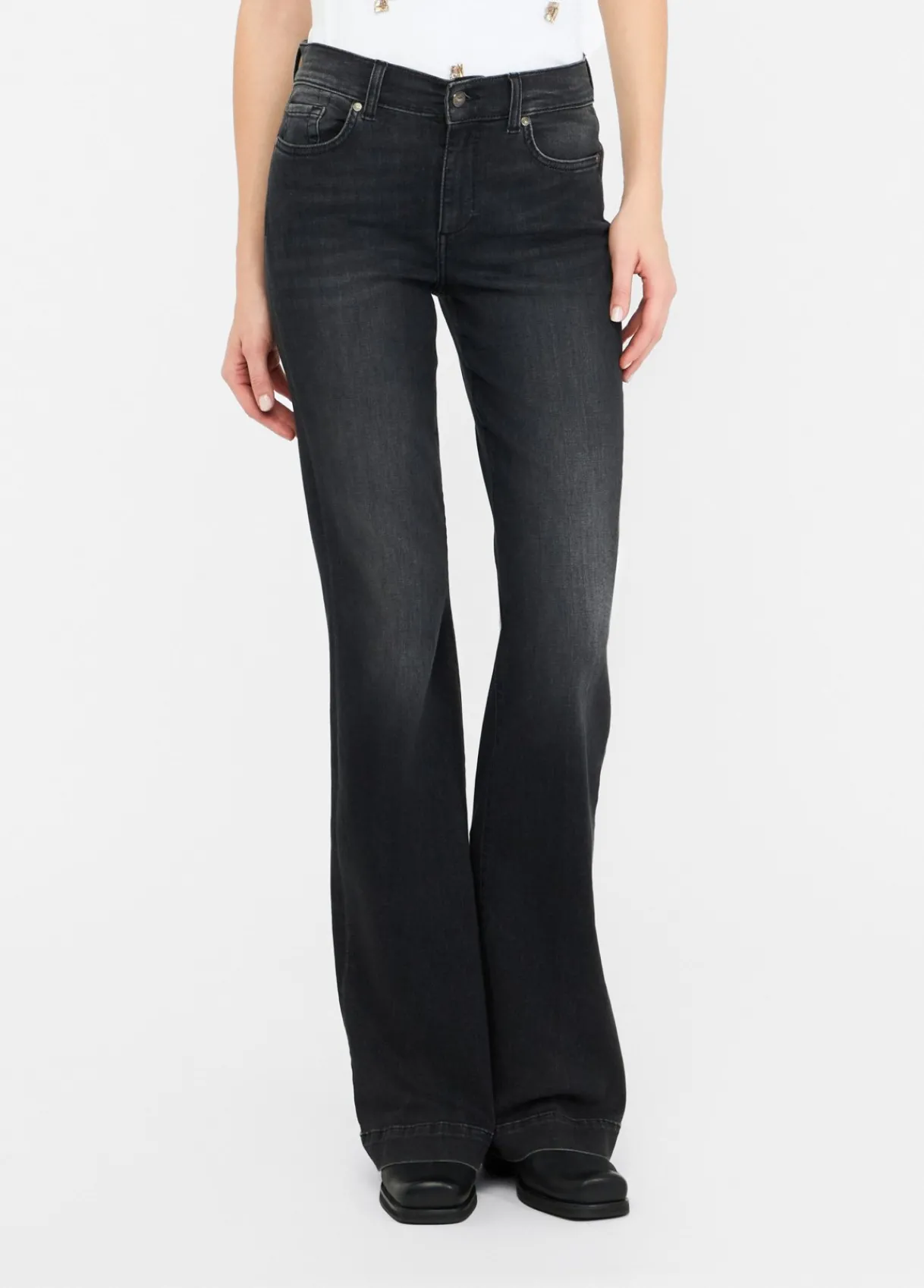Liu Jo Jean évasé Better|Femme Jeans Bootcut|Jeans Patte D'Eph