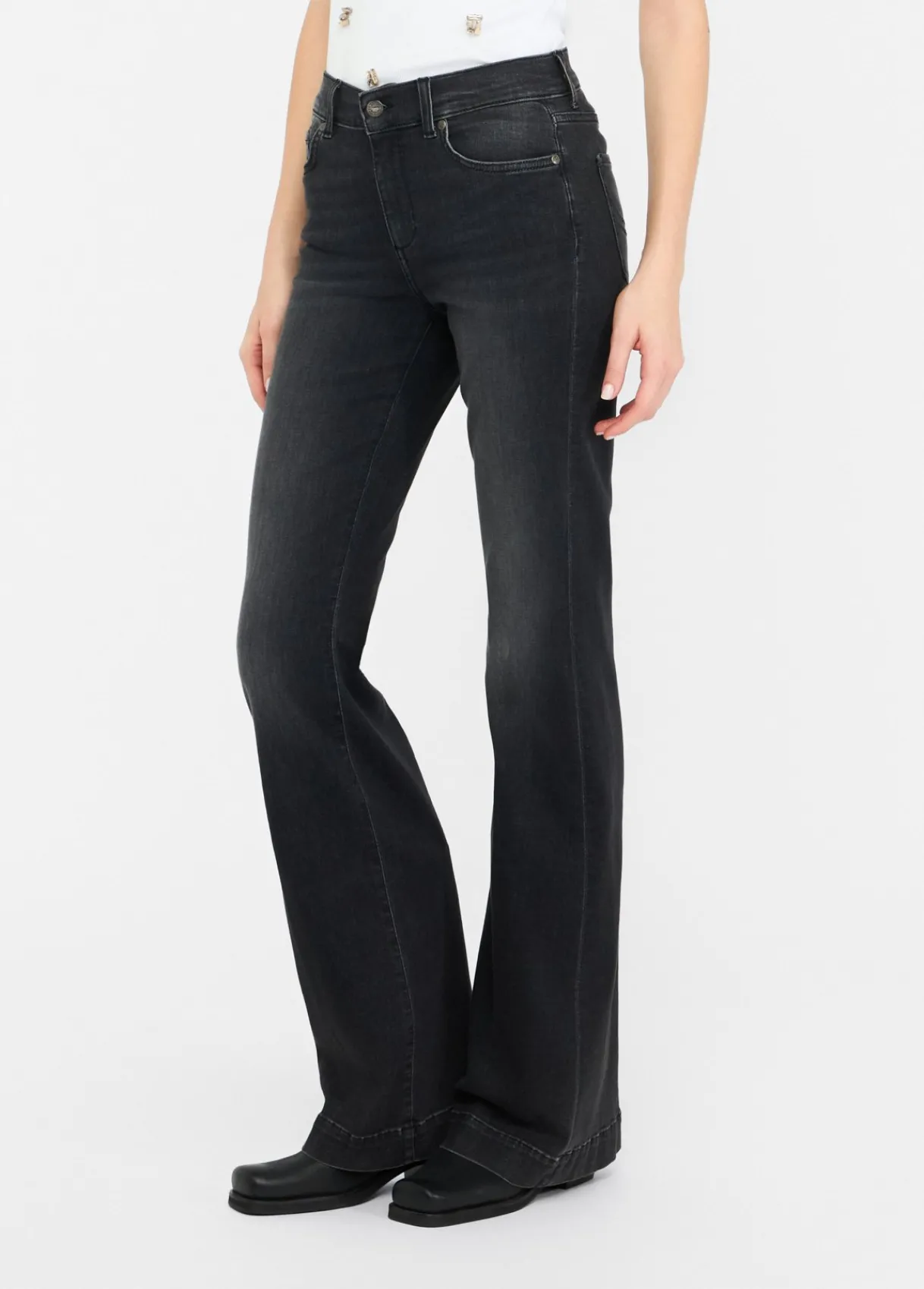 Liu Jo Jean évasé Better|Femme Jeans Bootcut|Jeans Patte D'Eph
