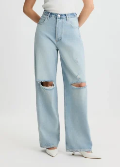 Liu Jo Jeans amples et déchirés|Femme Jeans Droit