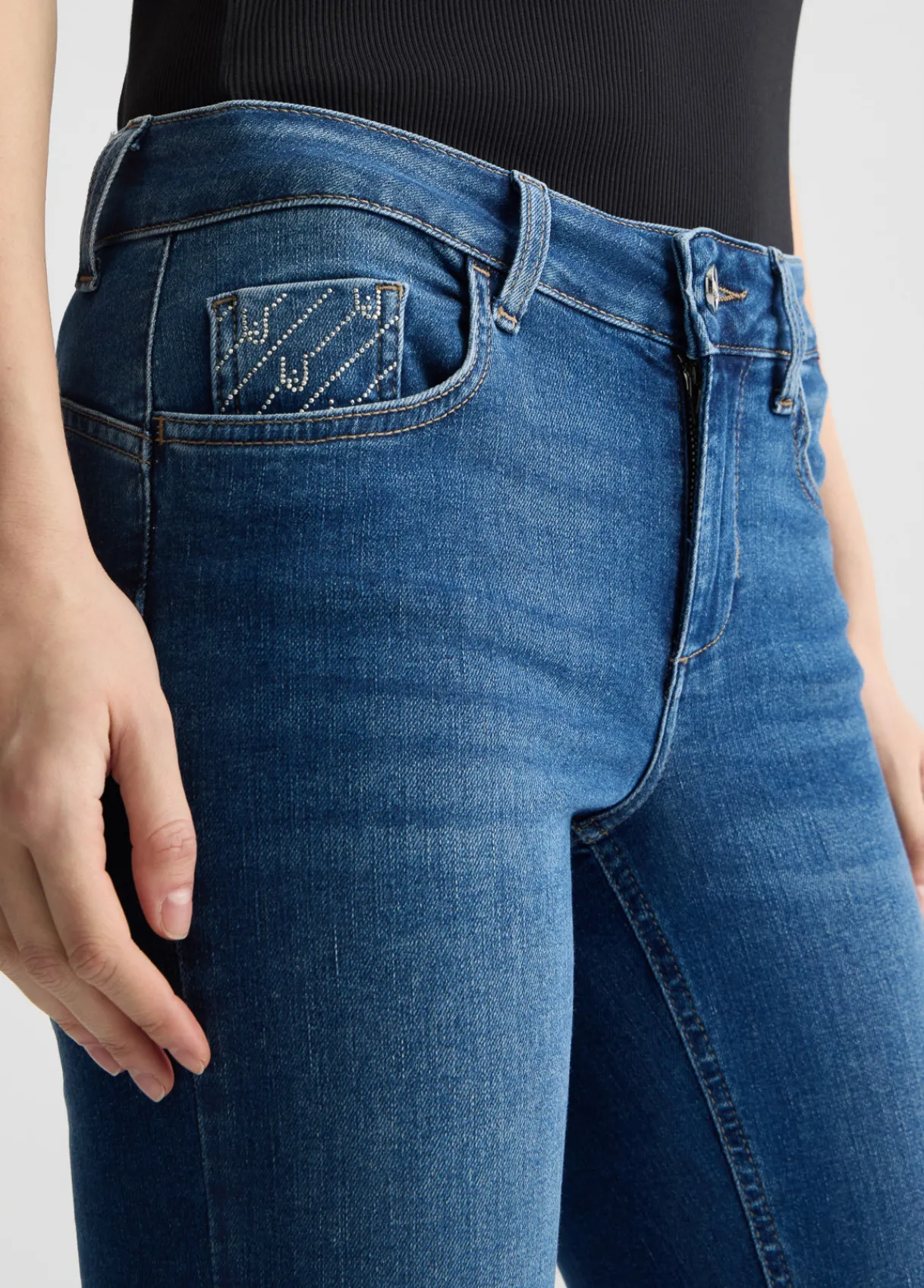 Liu Jo Jeans skinny bottom up|Femme Jeans Skinny