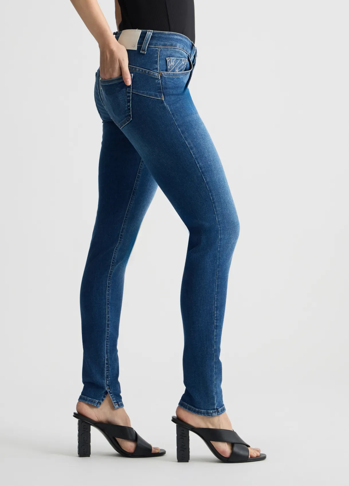 Liu Jo Jeans skinny bottom up|Femme Jeans Skinny