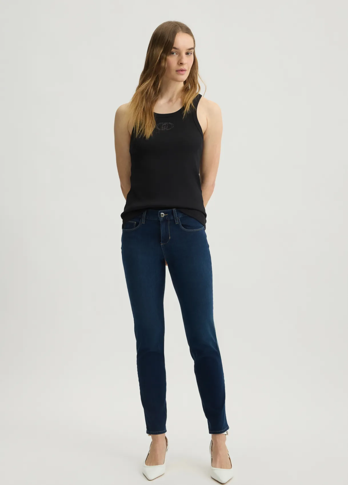 Liu Jo Jeans skinny bottom up|Femme Jeans Skinny