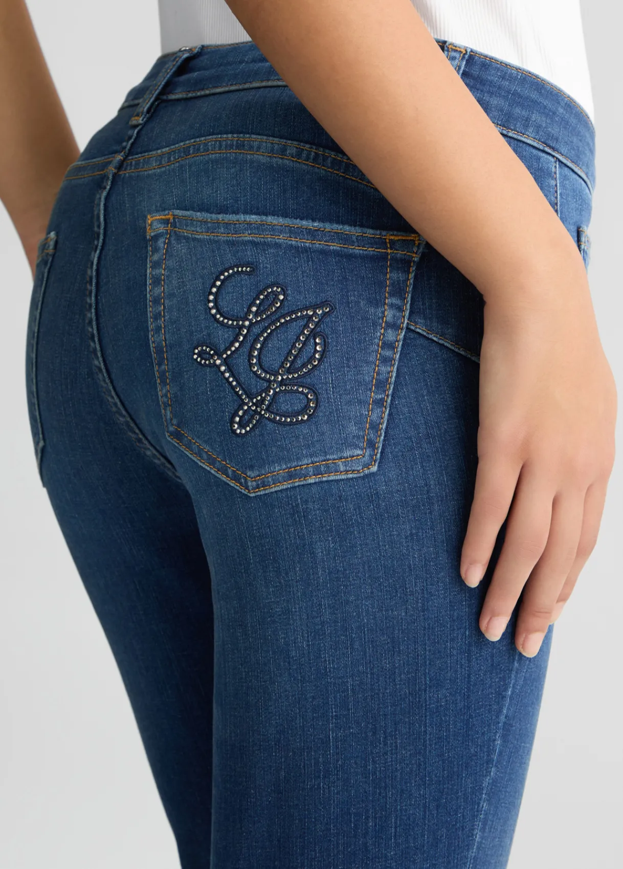 Liu Jo Jeans skinny bottom up|Femme Jeans Skinny