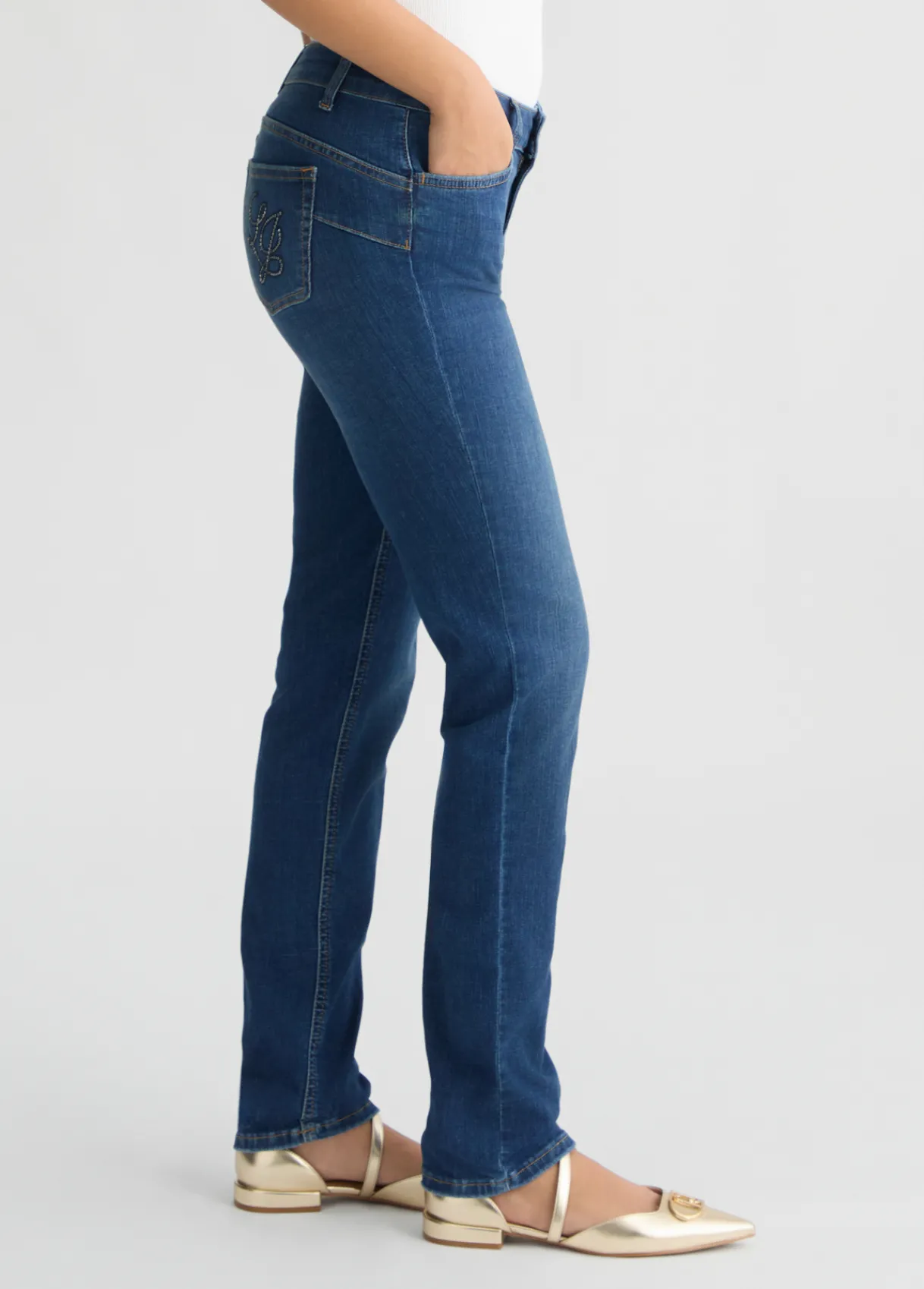 Liu Jo Jeans skinny bottom up|Femme Jeans Skinny