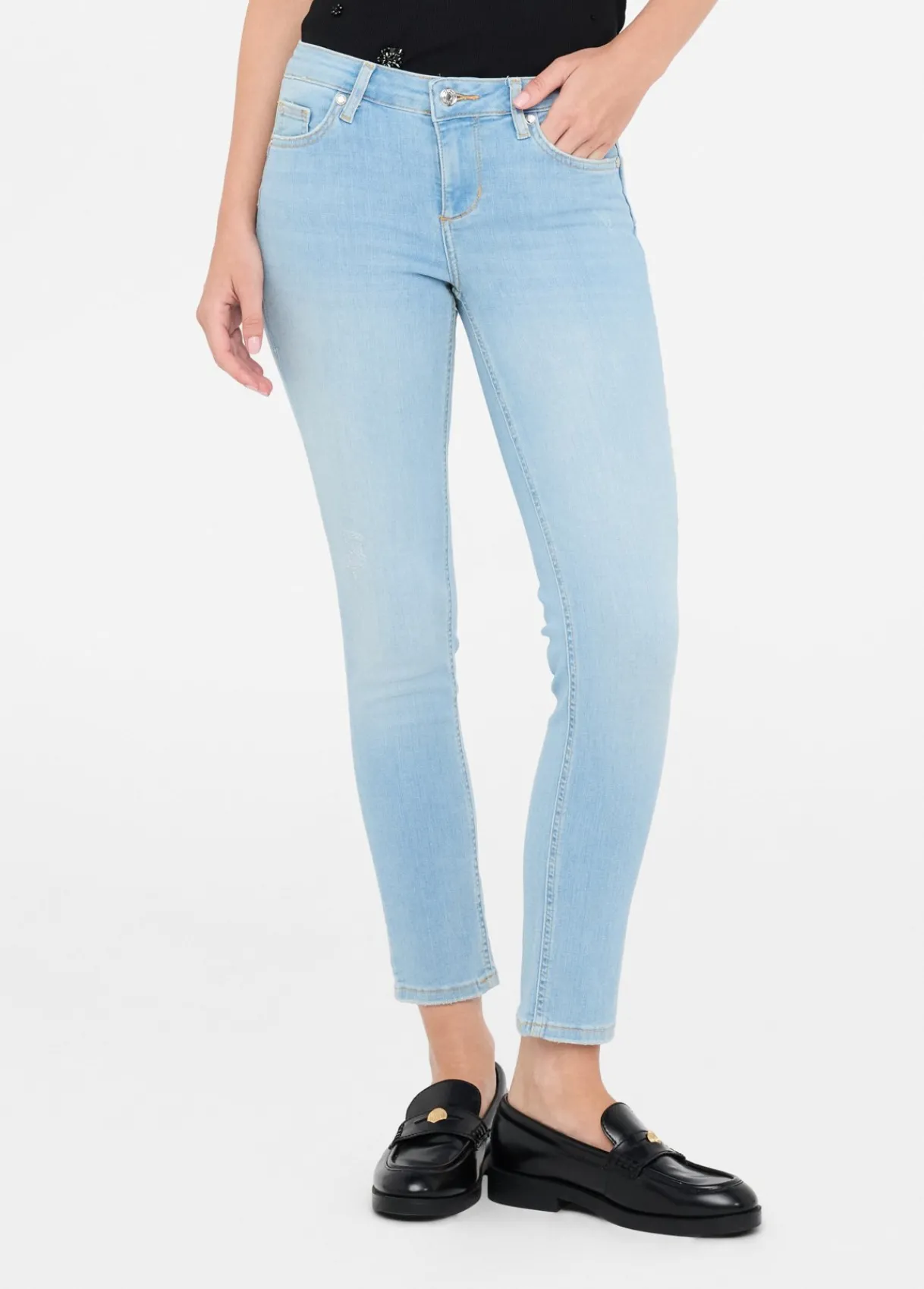 Liu Jo Jeans skinny bottom up|Femme Jeans Skinny
