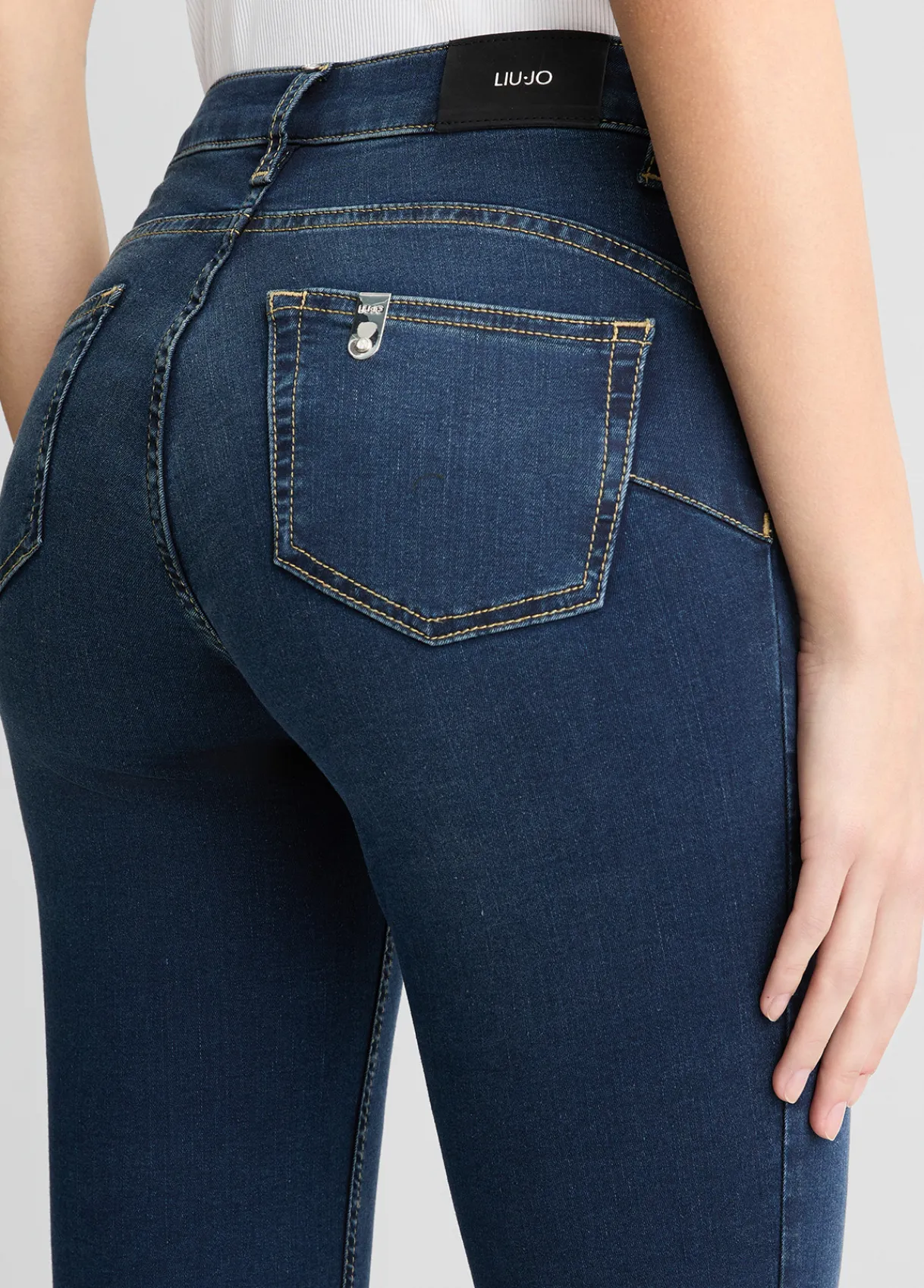 Liu Jo Jeans skinny bottom up|Femme Jeans Skinny