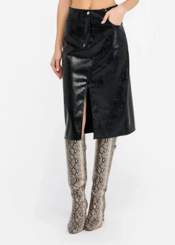 Liu Jo Jupe cinq poches glossy|Femme Jupes