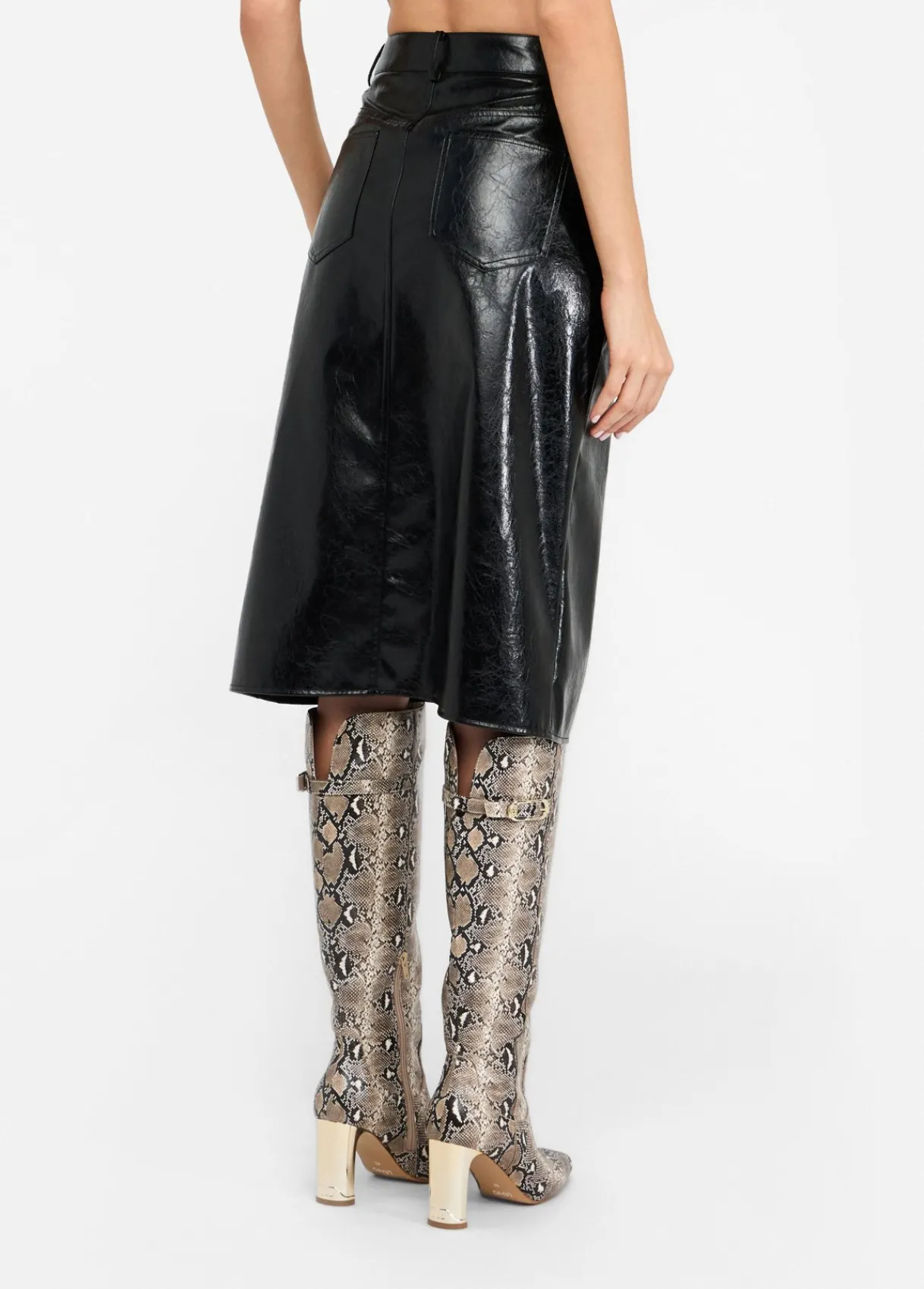 Liu Jo Jupe cinq poches glossy|Femme Jupes