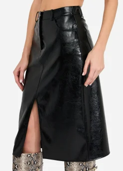 Liu Jo Jupe cinq poches glossy|Femme Jupes
