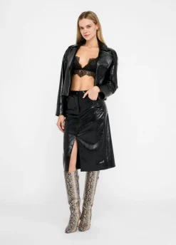 Liu Jo Jupe cinq poches glossy|Femme Jupes