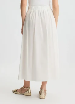 Liu Jo Jupe en coton avec broderie|Femme Jupes