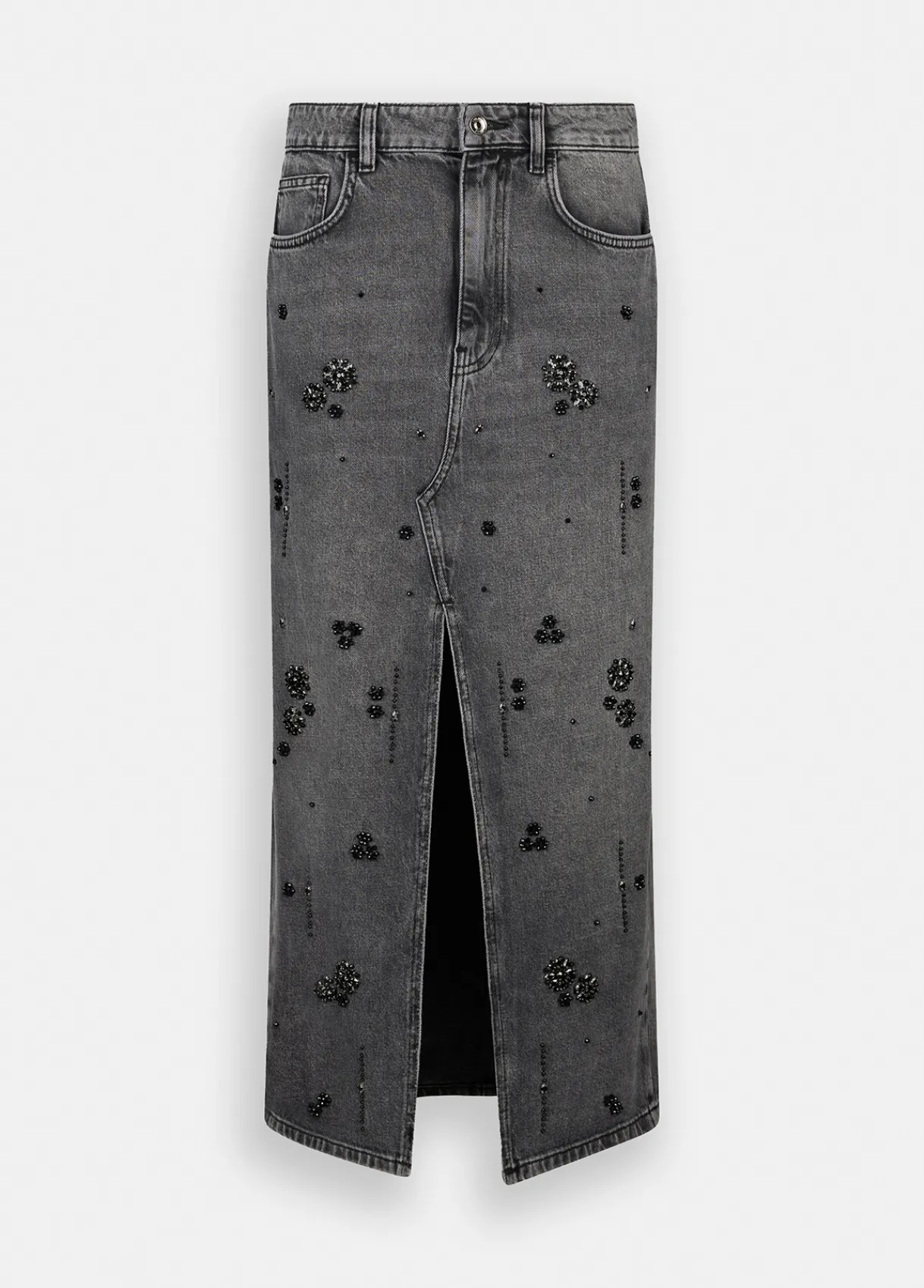 Liu Jo Jupe en denim avec strass|Femme Jupes