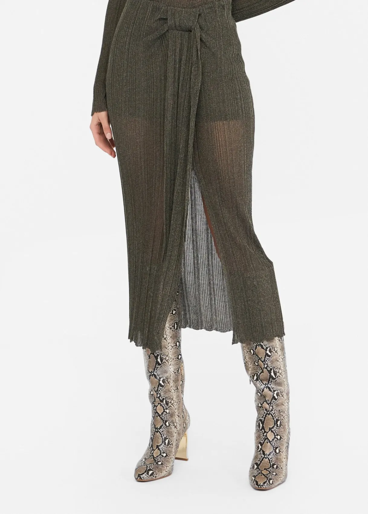 Liu Jo Jupe en maille Lurex®|Femme Jupes|Mailles