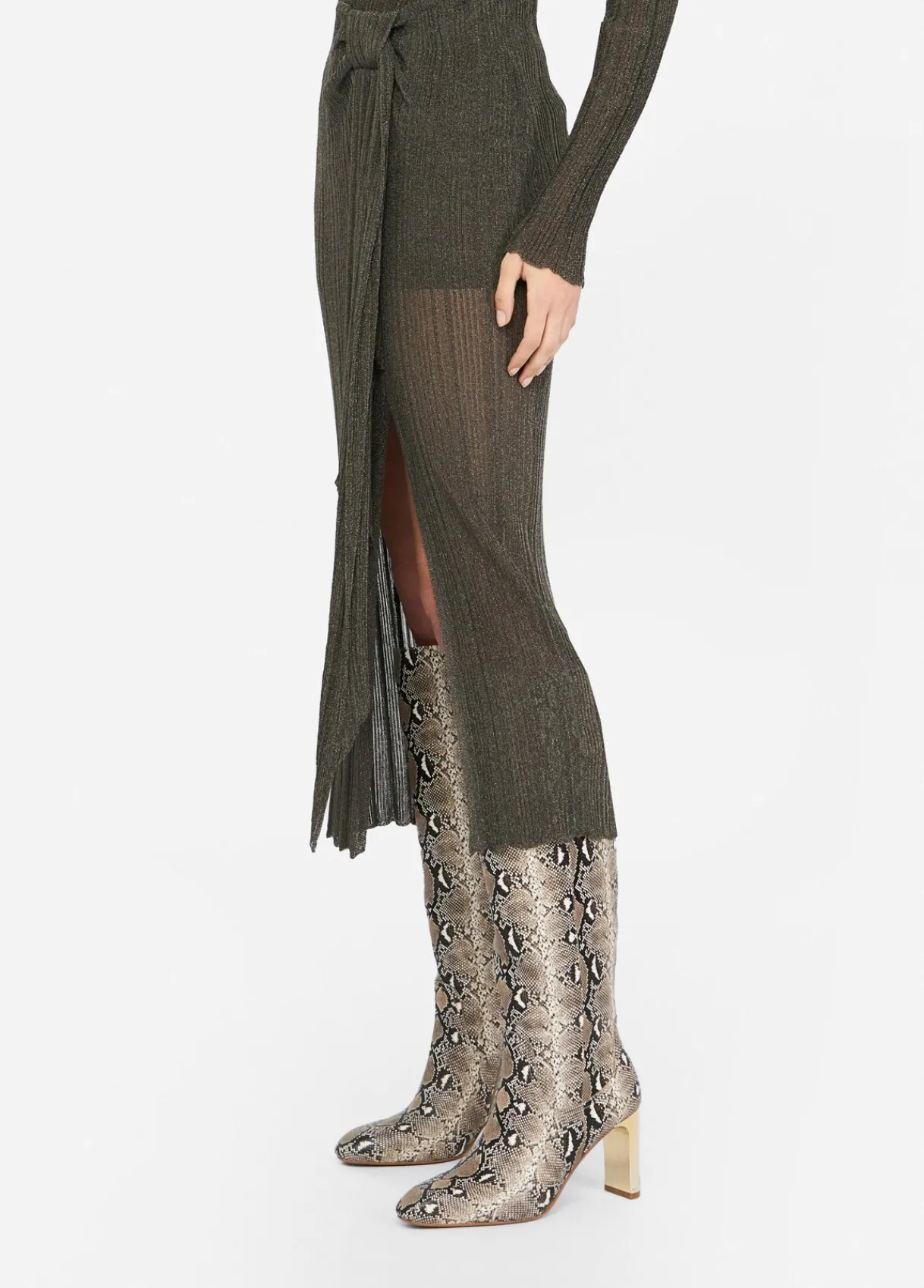 Liu Jo Jupe en maille Lurex®|Femme Jupes|Mailles