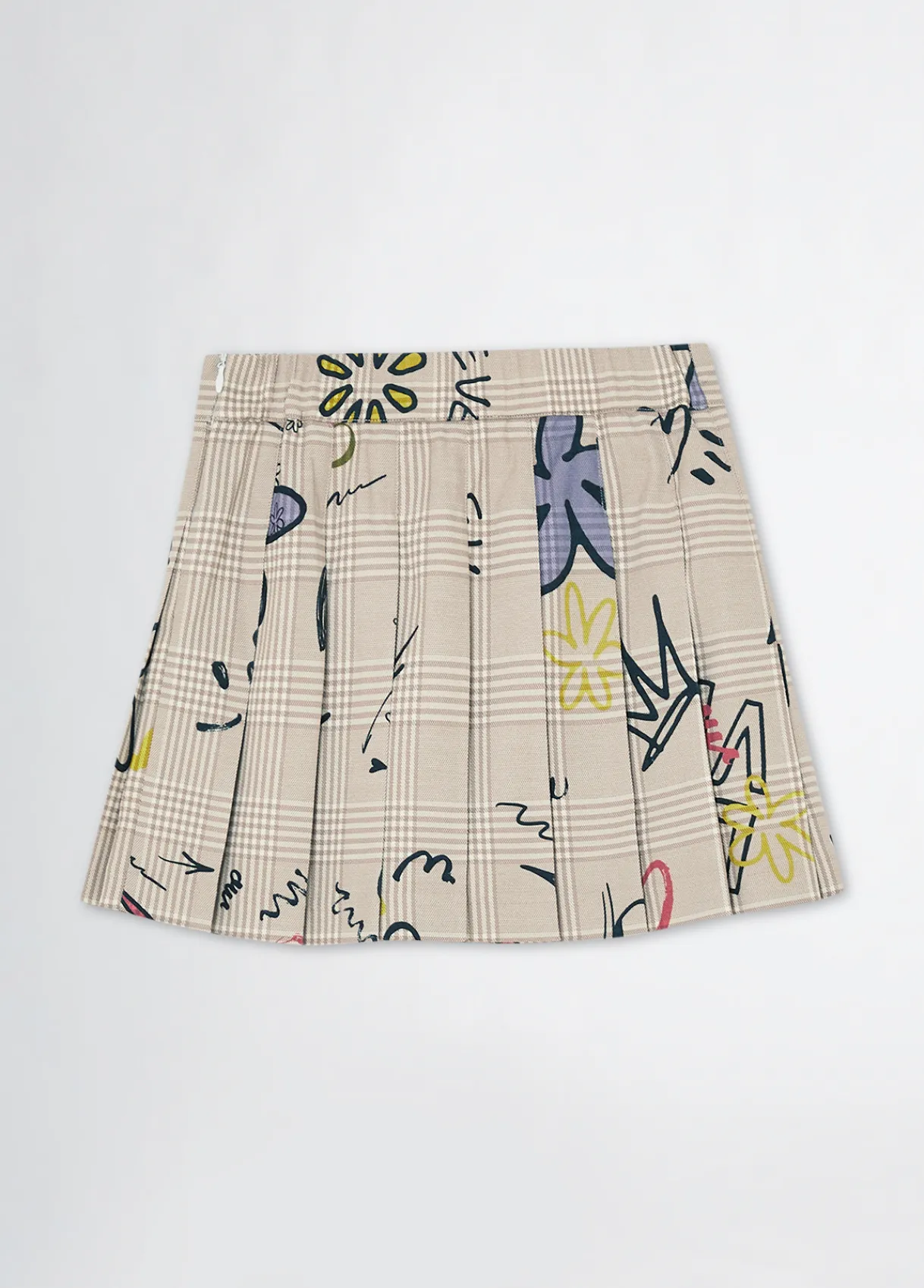 Liu Jo Jupe en prince-de-galles à imprimé|Enfant Vestes Et Manteaux