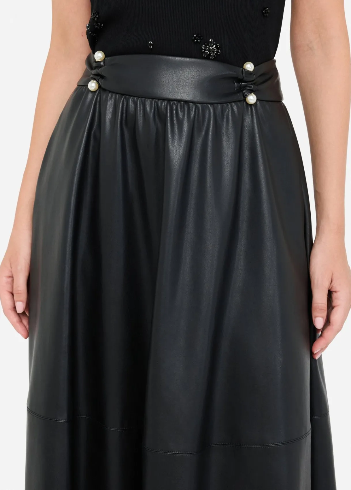 Liu Jo Jupe en tissu enduit|Femme Jupes
