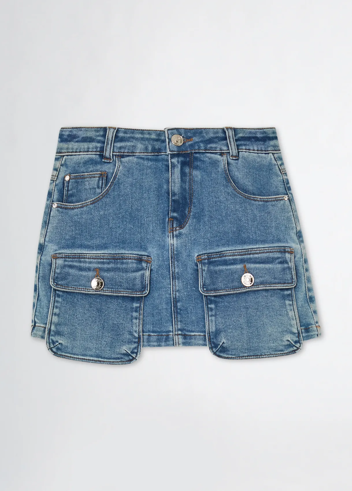 Liu Jo Jupe en toile denim|Enfant Pantalons & Jupes
