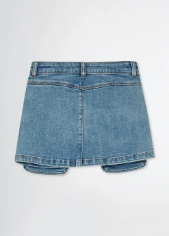 Liu Jo Jupe en toile denim|Enfant Pantalons & Jupes