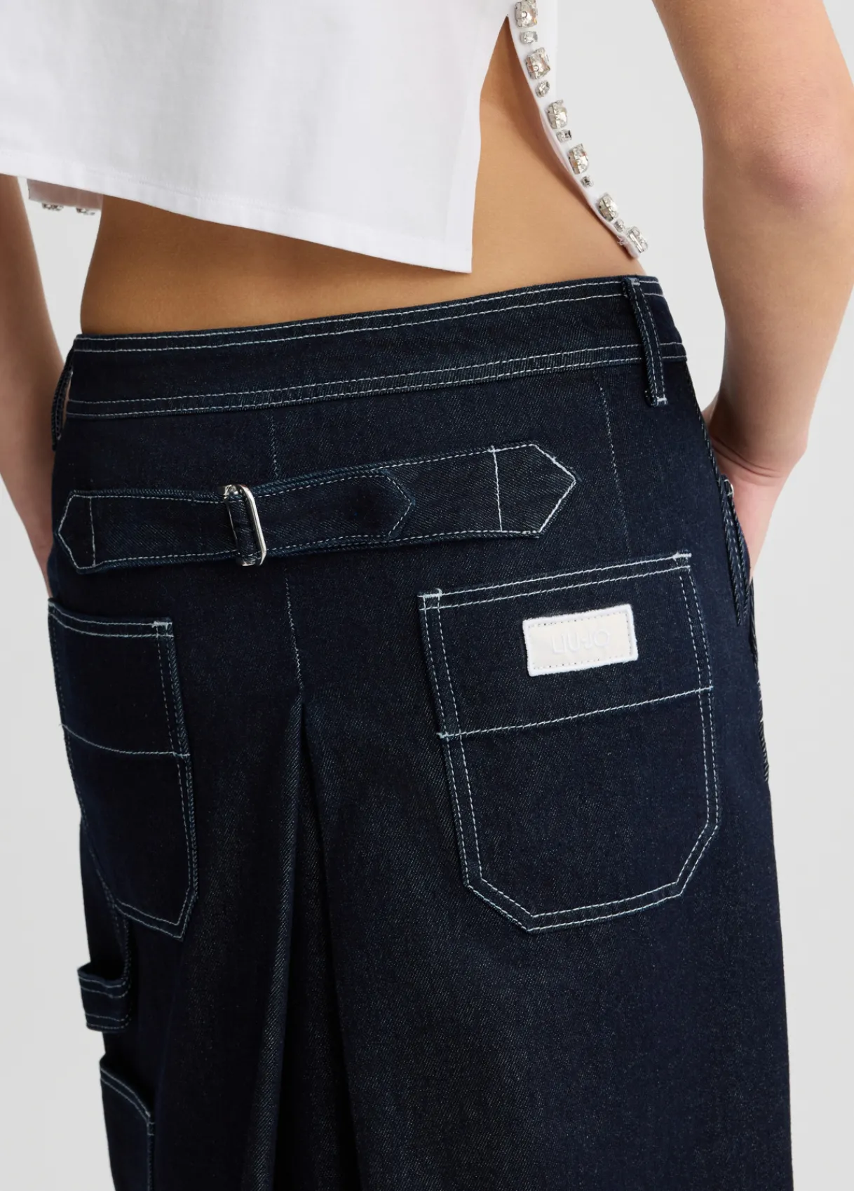 Liu Jo Jupe en toile denim|Femme Jupes